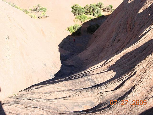 Moab -  Hell's Revenge - an insane route