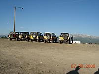 Yellow D-90 lineup at Leadville