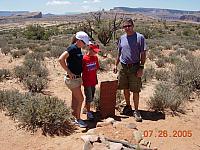 Moab - Poison Spider Mesa -- the poison spider grave