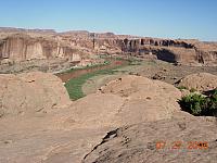 Moab -  Hell's Revenge - Colorado River overlook