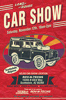 AZLRO Car Show Poster