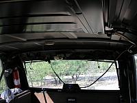 What is under the headliner in a Range Rover Classic.
