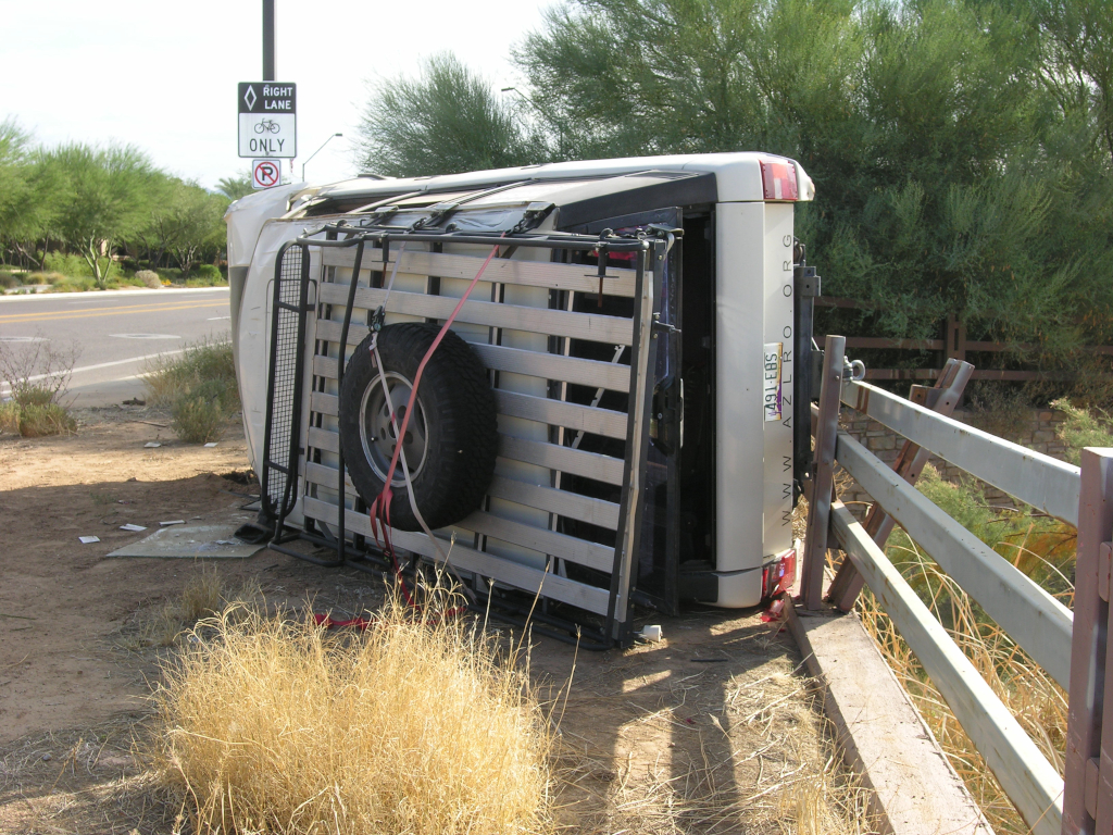 Dang, look at where the shackle landed, right on the top fence rail!