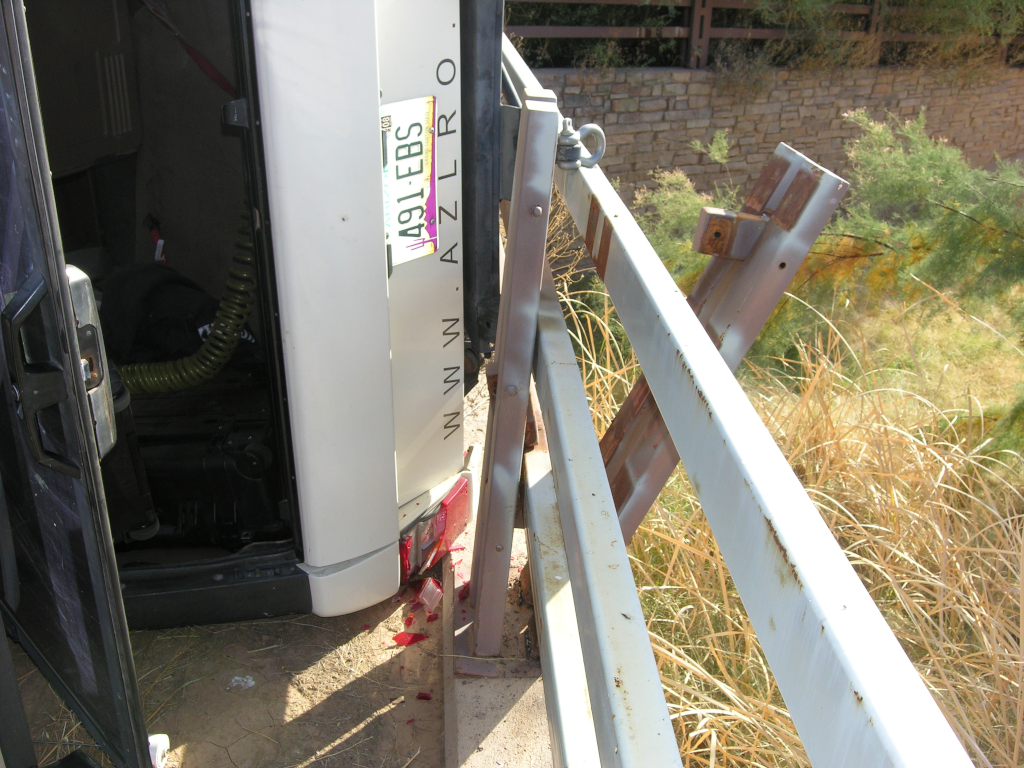 Wonder what that cost...never heard a word about it. I think because someone took out the entire fence a short time after.