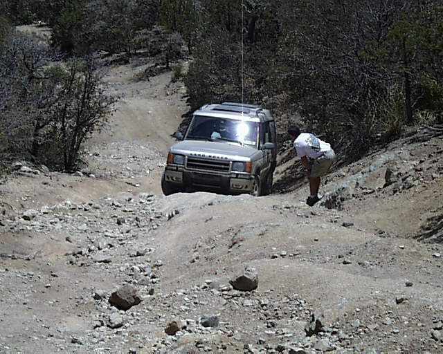 "Are you sure the dealership knows you're out here?"