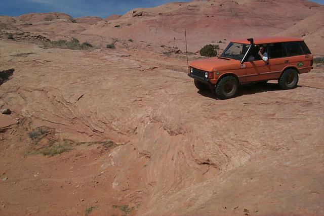 Entering "The Chute"