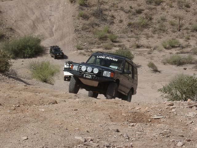 Brenda's Disco heads up the hill