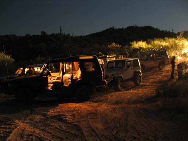 Another long exposure of us taking a break.