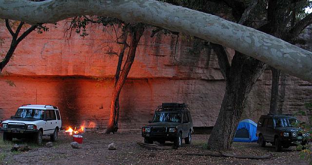 Mike McDonald picked the best camping spot in the world.