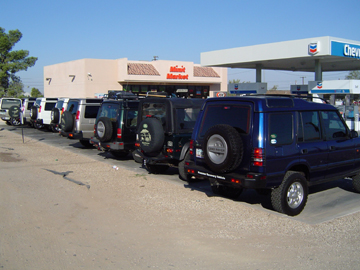 All the trucks are still looking pretty clean