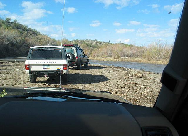 We can't cross the Gila here.