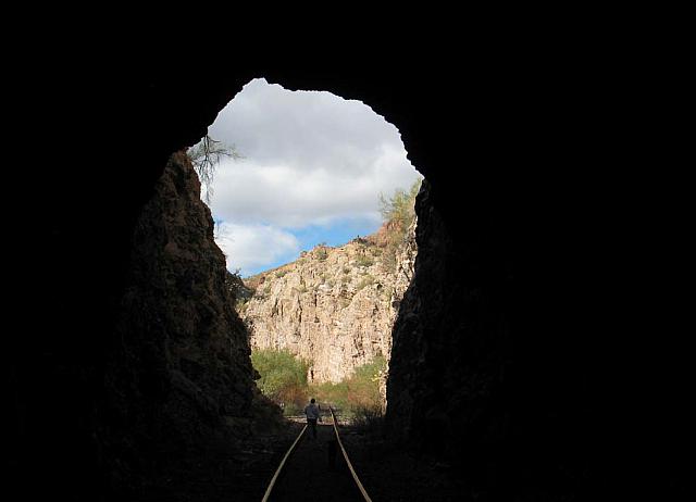The other side of the tunnel