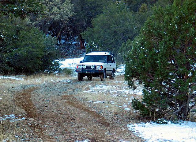 Finally down low enough so that there's no more snow!