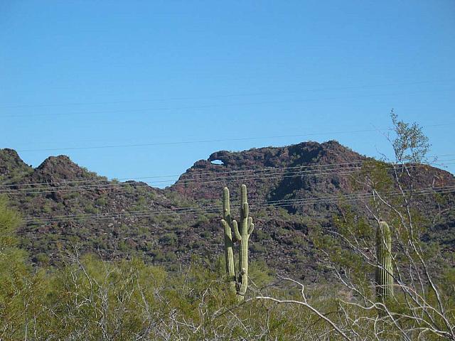 We all assumed this is the eagle eye the road was named after.