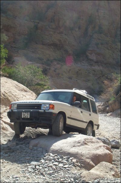 Robert working the trail