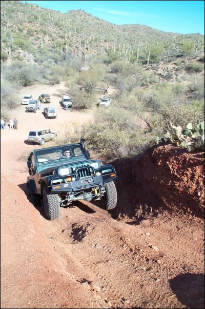Scott tackles the hill