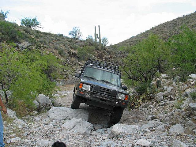 Mike gets a little tippy in McRover