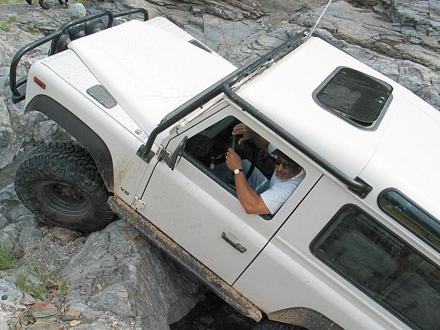 Leo smiles for the camera