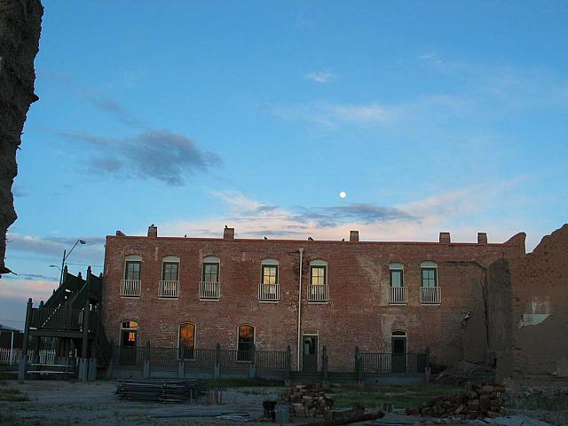 Old building in Florence seen on the way home.