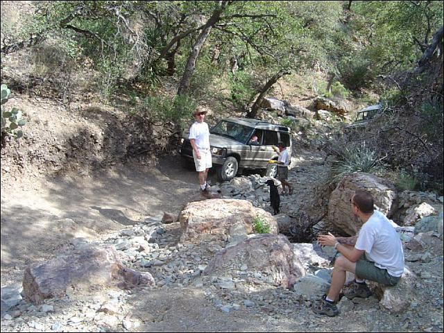 Jon wanders around wondering where his truck is hiding