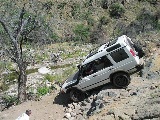 Jess almost at full tilt