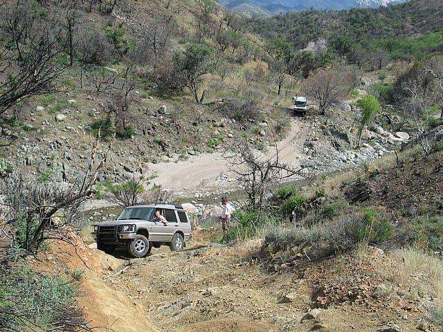 Clay gets a little air under his tire