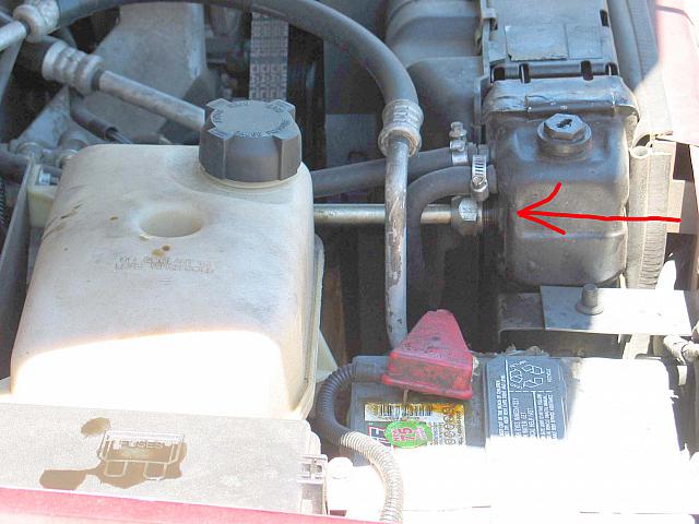 A hose gets loose on Scott's Disco and leaks oil.