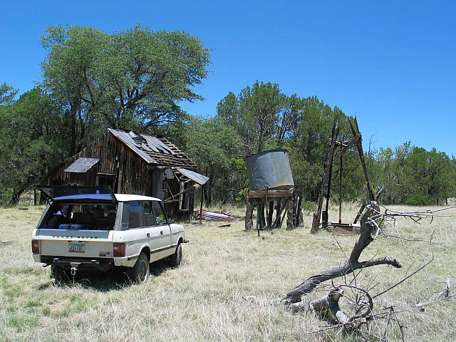 Chad's Rangie parked in beautiful Sunnyside