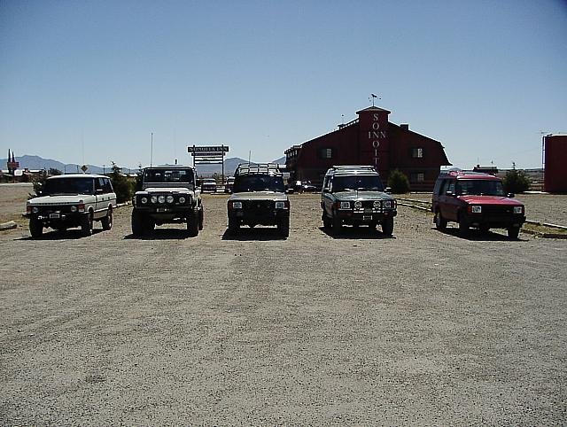 The line up in Sonoita.