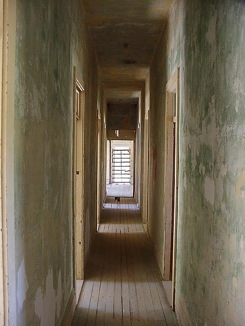 Duquesne Hotel hallway.