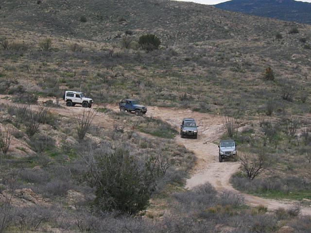 Working the trail back from Chiva