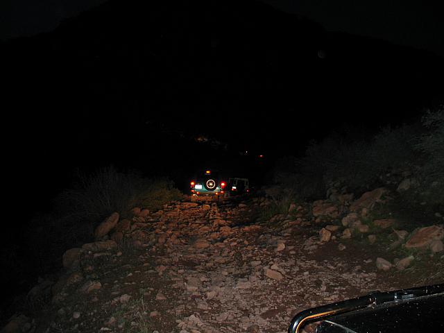 What turned out to be a very long day becomes night.