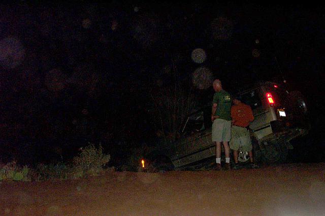 Ted goes down the hill