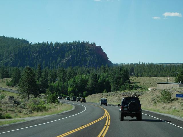 On the road to Chinaman's Gulch