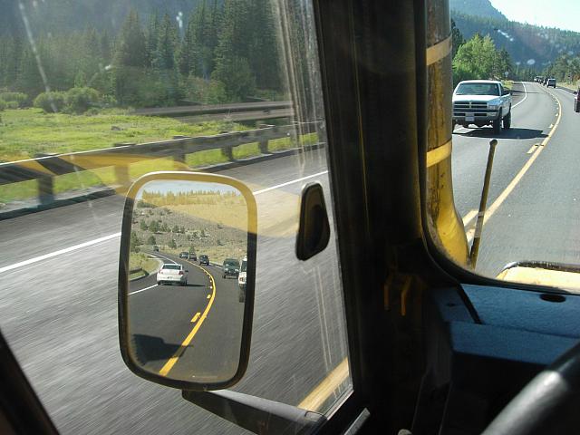 Land Rovers ahead, Land Rovers behind