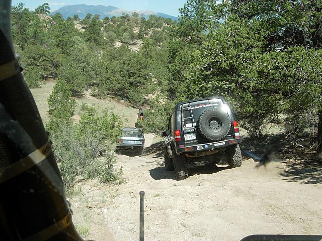 Following Keith in Chinaman's Gulch