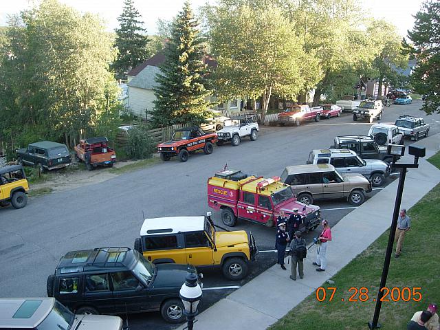 Lineup at the National Mining Museum - Leadville