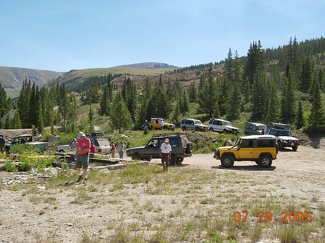 A stop on the Historical Mining District trip