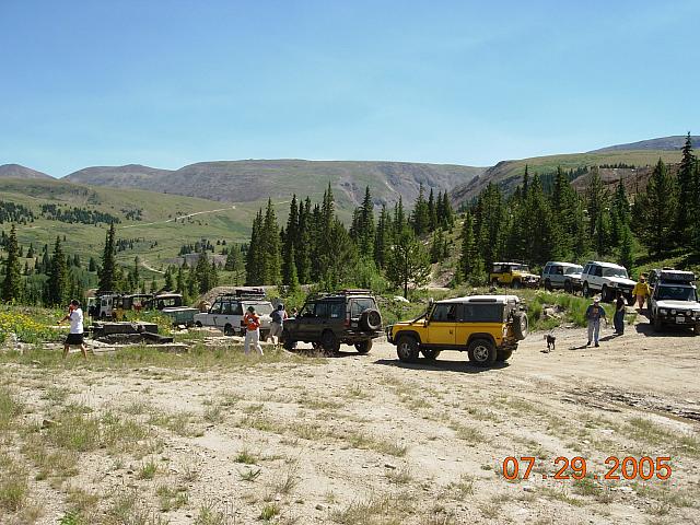 A stop on the Historical Mining District trip