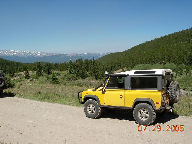Good scenery on the Historical Mining District trip