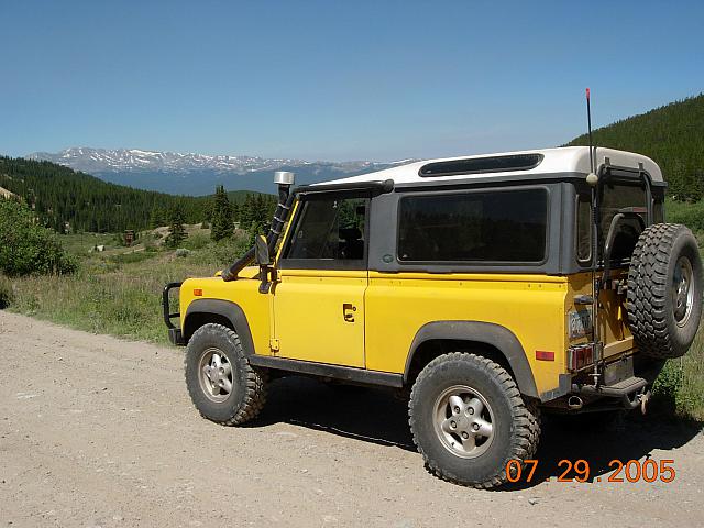 Good scenery on the Historical Mining District trip