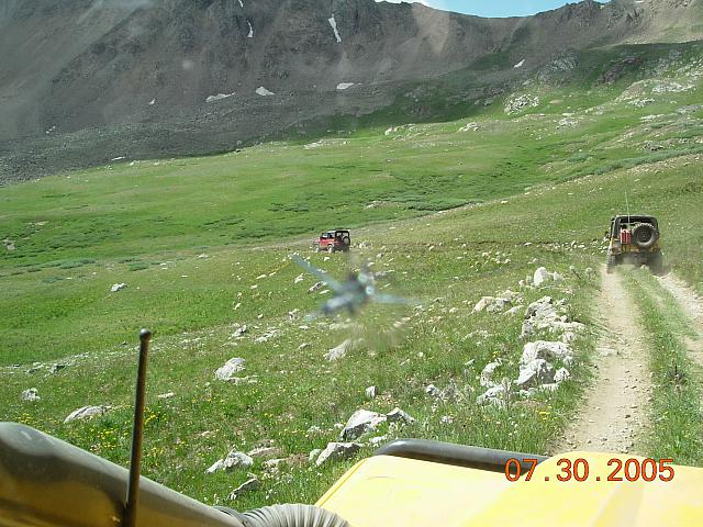 Down the road on Half Moon Lake / Iron Mike Mine trip
