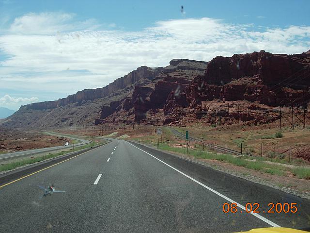 Entering Moab