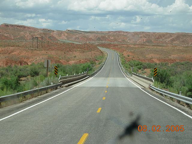 Approaching Monument Valley