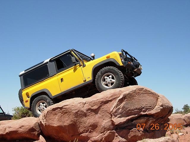 Moab - Poison Spider Mesa - Pride Rock -showing off