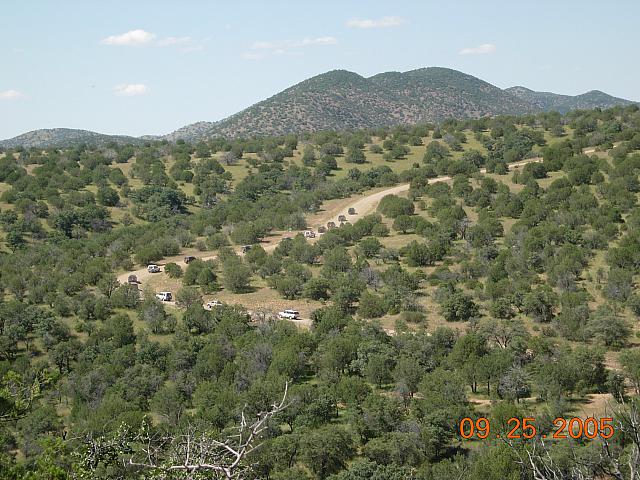 Up and around a curve