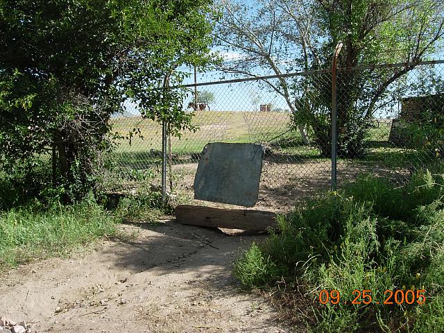 Active border crossing at Lochiel