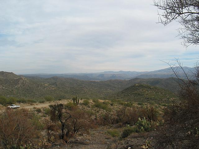Scenery on the way to Tip Top Mine