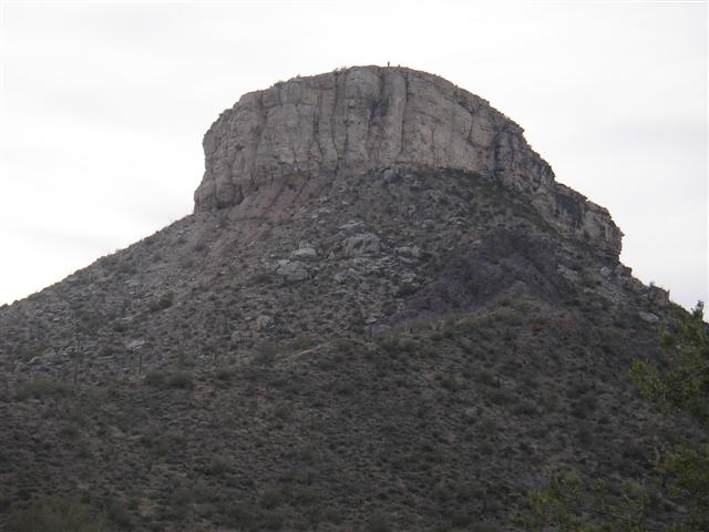 People up on Indian Mesa