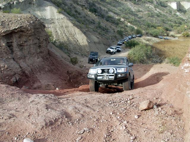 Finally...some 4-wheeling.  This was toward Indian Mesa.